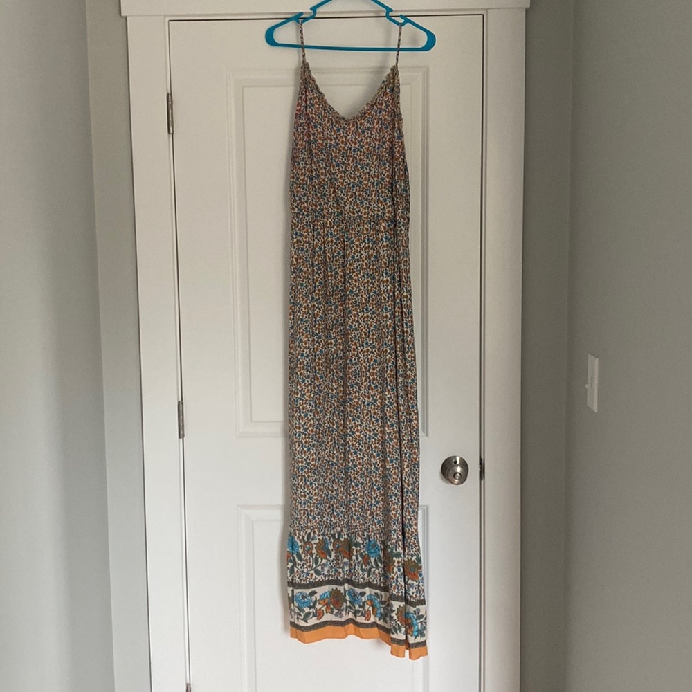Retro maxi dress
